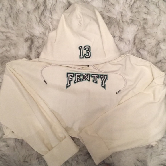 Puma Tops - NEVER WORN Fenty by Puma cropped hoodie